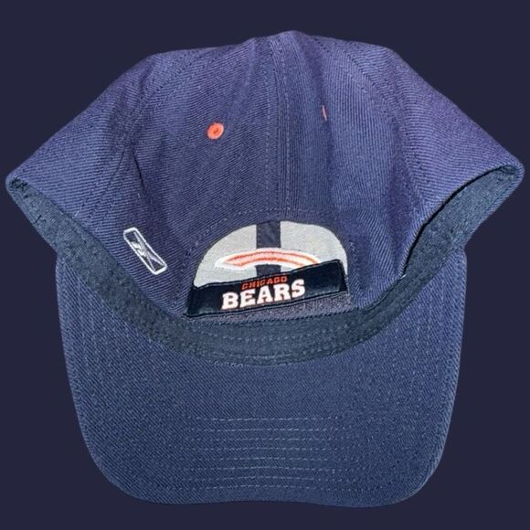 NFL Chicago Bears Reebok Logo Cap Adjustable Fit Back Hat OSFA - Picture 8 of 10
